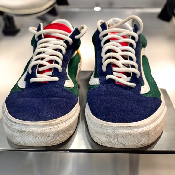 Vans Multicolor Low-Top Sneakers men’s 6.5 women’s size 8 - Picture 6 of 7